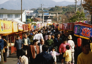 神在祭参拝者 現代